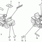 HA4118 H38A LAWN TRACTOR, USA, VIN# MZCH-6000001 Labels (frame)