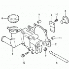 H4518H HSA-A LAWN TRACTOR, JPN, VIN# MZAT-1000001 TO MZAT-1999999 Governor Cover (h4518h)