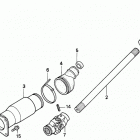 H6522 A4 COMPACT TRACTOR, JPN, VIN# TZAD-1000001 TO TZAD-1001869 Propeller Shaft B