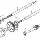 HT3810K2 SA LAWN TRACTOR, JPN, VIN# HT3810-5200001 TO HT3810-5299999 Countershaft + Differential Gear