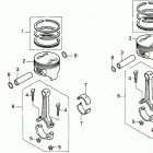 H5518 AC2-B MULTI-PURPOSE TRACTOR, JPN, VIN# TZAC-3600001 Поршни