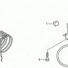 HA4118 H38A LAWN TRACTOR, USA, VIN# MZCH-6000001 Throttle Lever