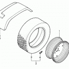 H5518 NA2-B MULTI-PURPOSE TRACTOR, JPN, VIN# TZAC-2000001 TO TZAC-2499999 Заднее колесо