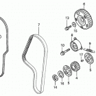 H5518 AC2-B MULTI-PURPOSE TRACTOR, JPN, VIN# TZAC-3600001 Ремень ГРМ