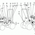 H5013 AC2-B MULTI-PURPOSE TRACTOR, JPN, VIN# FAHA-4300001 Наклейки предупреждения