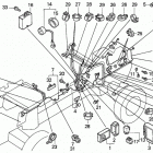 H5518 AC2-B MULTI-PURPOSE TRACTOR, JPN, VIN# TZAC-3600001 Жгут проводов
