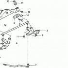 HA4118 H38A LAWN TRACTOR, USA, VIN# MZCH-6000001 Передняя ось