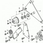 H5518 AC2-B MULTI-PURPOSE TRACTOR, JPN, VIN# TZAC-3600001 Cooling Fan Pulley