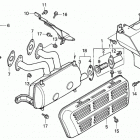 H4518H HSA-A LAWN TRACTOR, JPN, VIN# MZAT-1000001 TO MZAT-1999999 Muffler (h4518h)