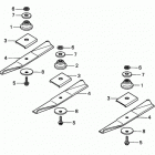 MM46 A MID-MOUNT MOWER, JPN, VIN# RAB-0000001 Rotary Blade