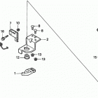 H2113 HMA LAWN TRACTOR, USA, VIN# MZBF-6200001 P.t.o. Clutch Lever