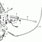 HT3810K2 SA LAWN TRACTOR, JPN, VIN# HT3810-5200001 TO HT3810-5299999 Стояночный тормоз
