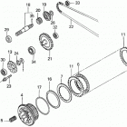 H5518 AC2-B MULTI-PURPOSE TRACTOR, JPN, VIN# TZAC-3600001 Сцепление