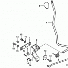 H2013 SA LAWN TRACTOR, USA, VIN# MZBF-6000001 Change Lever (1)