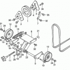 MM46 A MID-MOUNT MOWER, JPN, VIN# RAB-0000001 Tensioner Arm