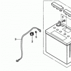 H2113 HMA LAWN TRACTOR, USA, VIN# MZBF-6200001 АКБ