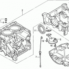 H5518 AC2-B MULTI-PURPOSE TRACTOR, JPN, VIN# TZAC-3600001 Блок цилиндров