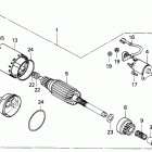 H4514H HSA-A LAWN TRACTOR, JPN, VIN# MZAS-1000001 TO MZAS-1999999 Starter Motor (h4514h)