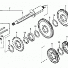 HT3810K2 SA LAWN TRACTOR, JPN, VIN# HT3810-5200001 TO HT3810-5299999 Change Shaft