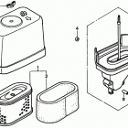 H2113 HMA LAWN TRACTOR, USA, VIN# MZBF-6200001 Воздухоочиститель