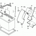 H5013 AC2-B MULTI-PURPOSE TRACTOR, JPN, VIN# FAHA-4300001 АКБ