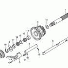 H5013 AC2-B MULTI-PURPOSE TRACTOR, JPN, VIN# FAHA-4300001 Mainshaft