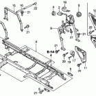 HT3810K2 SA LAWN TRACTOR, JPN, VIN# HT3810-5200001 TO HT3810-5299999 Frame + Steering Column
