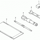 H4518H HSA-A LAWN TRACTOR, JPN, VIN# MZAT-1000001 TO MZAT-1999999 Инструмент