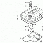 H4518H HSA-A LAWN TRACTOR, JPN, VIN# MZAT-1000001 TO MZAT-1999999 Head Cover (h4518h)