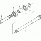 H6522 A4 COMPACT TRACTOR, JPN, VIN# TZAD-1000001 TO TZAD-1001869 Передний привод