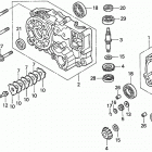 H2113 HMA LAWN TRACTOR, USA, VIN# MZBF-6200001 Transmission Case