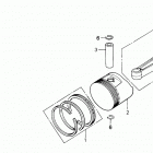 H4013 SAN-A LAWN TRACTOR, JPN, VIN# MZAR-1000001 TO MZAR-1999999 Piston (h4013)