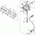 H4518H HSA-A LAWN TRACTOR, JPN, VIN# MZAT-1000001 TO MZAT-1999999 Carburetor (h4518h)