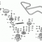 MM60 A MID-MOUNT MOWER, JPN, VIN# MM2-1000001 Blade Pulley
