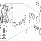 H5518 AC2-B MULTI-PURPOSE TRACTOR, JPN, VIN# TZAC-3600001 Масляный насос