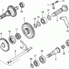 H5518 NAC4-B MULTI-PURPOSE TRACTOR, JPN, VIN# TZAC-3600001 4wd Lower Countershaft