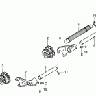H5518 AC2-B MULTI-PURPOSE TRACTOR, JPN, VIN# TZAC-3600001 Upper Countershaft