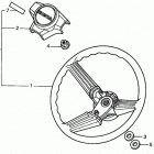 H6522 A4 COMPACT TRACTOR, JPN, VIN# TZAD-1000001 TO TZAD-1001869 Рулевое колесо