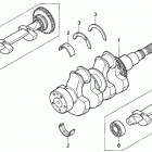 H4518H HSA-A LAWN TRACTOR, JPN, VIN# MZAT-1000001 TO MZAT-1999999 Crankshaft (h4518h)