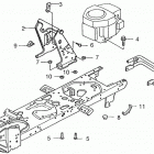HA4118 H38A LAWN TRACTOR, USA, VIN# MZCH-6000001 Рама