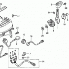 H4518H HSA-A LAWN TRACTOR, JPN, VIN# MZAT-1000001 TO MZAT-1999999 Панель приборов