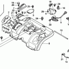 H4518H HSA-A LAWN TRACTOR, JPN, VIN# MZAT-1000001 TO MZAT-1999999 Заднее крыло
