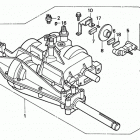 H2013 SA LAWN TRACTOR, USA, VIN# MZBF-6000001 Трансмиссия