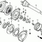 HT3810K2 SA LAWN TRACTOR, JPN, VIN# HT3810-5200001 TO HT3810-5299999 Clutch + Propeller Shaft