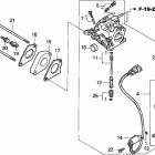H5518 AC2-B MULTI-PURPOSE TRACTOR, JPN, VIN# TZAC-3600001 Карбюратор