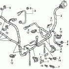 H6522 A4 COMPACT TRACTOR, JPN, VIN# TZAD-1000001 TO TZAD-1001869 Rear Wire Harness