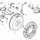 H5013 AC2-B MULTI-PURPOSE TRACTOR, JPN, VIN# FAHA-4300001 Маховик