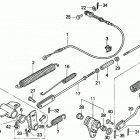 H4013 SAN-A LAWN TRACTOR, JPN, VIN# MZAR-1000001 TO MZAR-1999999 Brake Pedal (h4013)