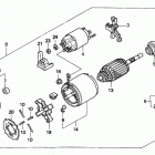 H5518 AC2-B MULTI-PURPOSE TRACTOR, JPN, VIN# TZAC-3600001 Стартер