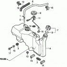 H5518 AC2-B MULTI-PURPOSE TRACTOR, JPN, VIN# TZAC-3600001 Топливный бак